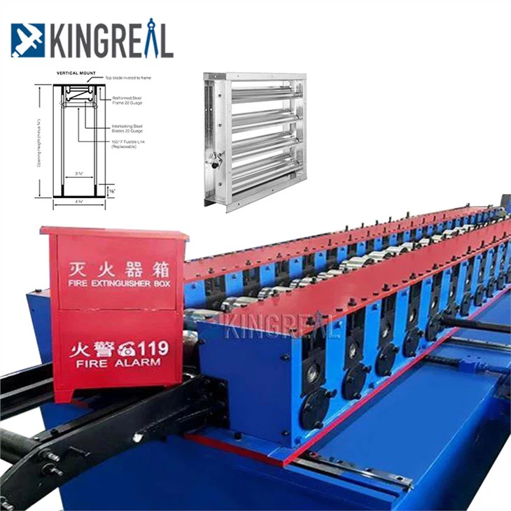 2-Metal baffle ceiling carrier making machine
