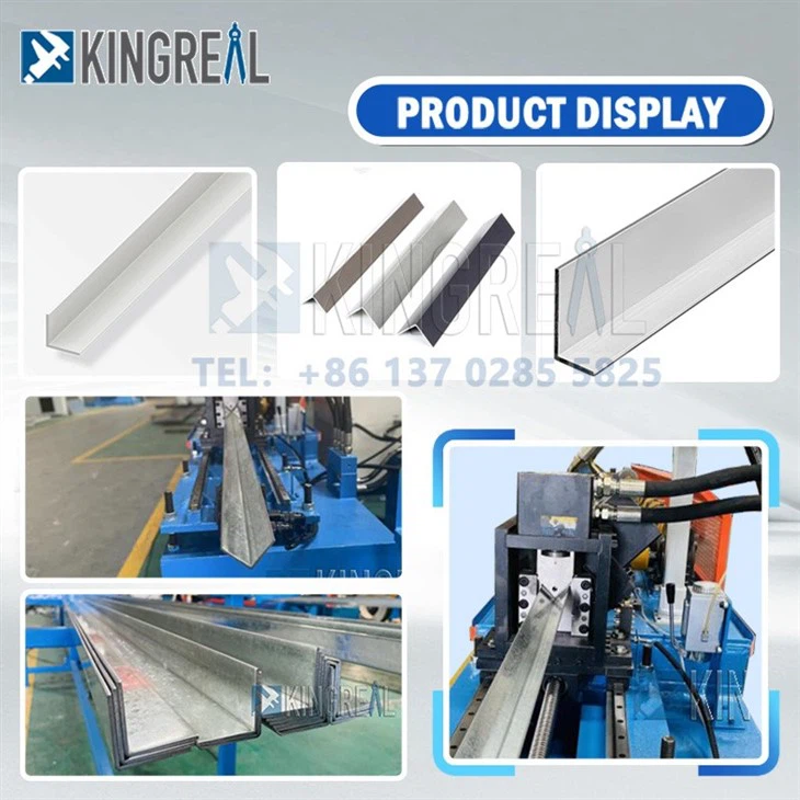 KINGREAL Steel Angle Roll Forming Machine