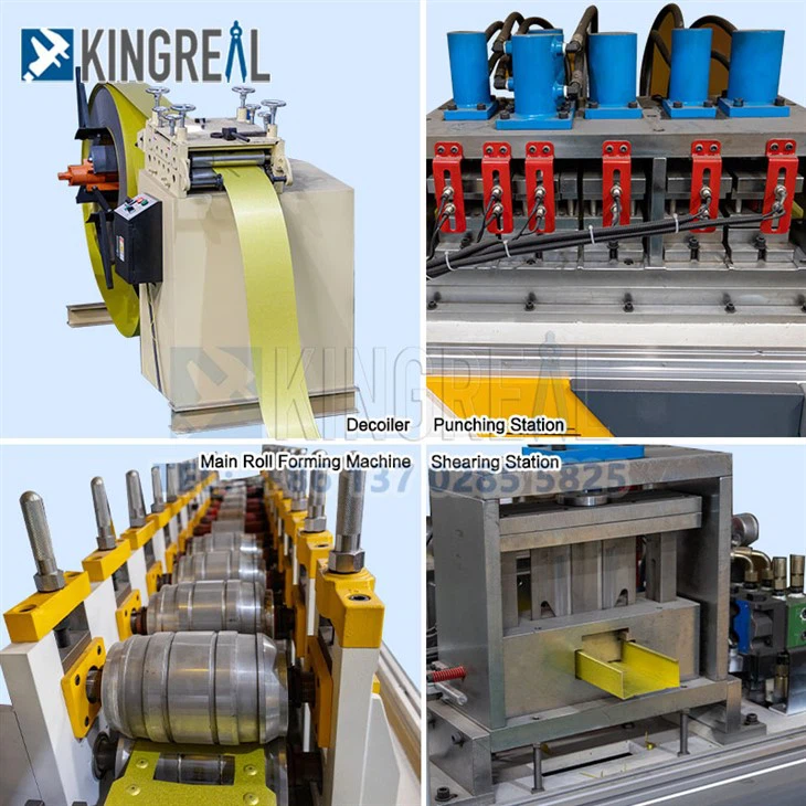 Economy C-Shape LGS Frame Roll Forming Machine