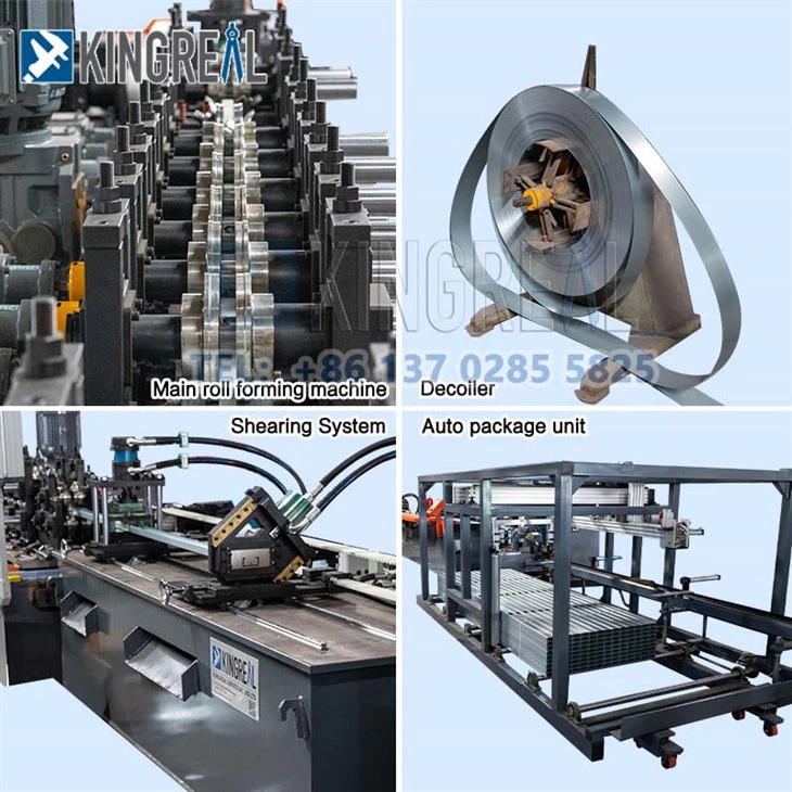 2-Wall Angle Furring Channel Roll Forming Machine